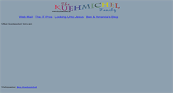 Desktop Screenshot of kuehmichel.us
